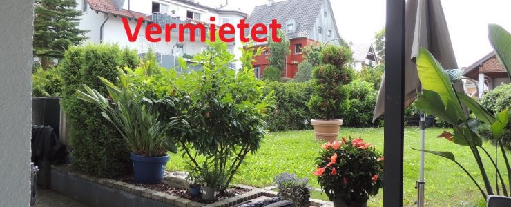 NACHMIETER gefunden #Haus im Haus – mit Garten, Keller, Garage und 2 Terrassen – barrierefrei.