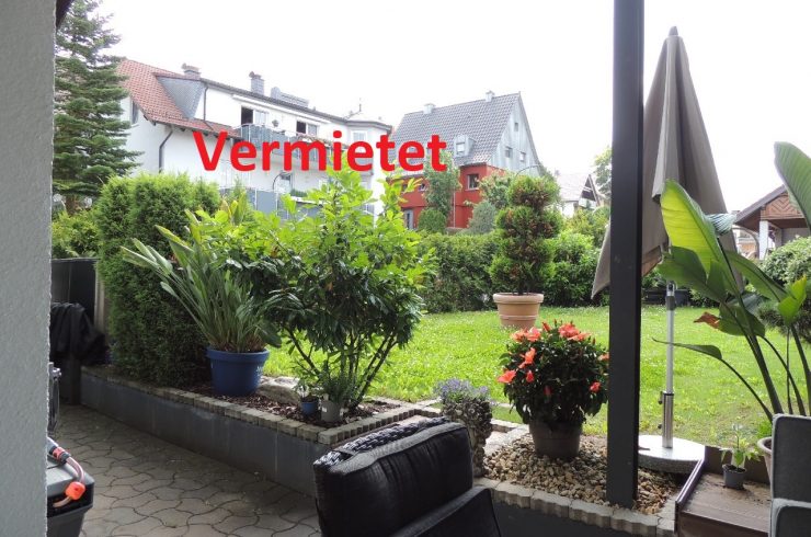 NACHMIETER gefunden #Haus im Haus – mit Garten, Keller, Garage und 2 Terrassen – barrierefrei.