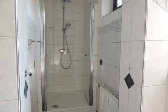 Dusche im GWC