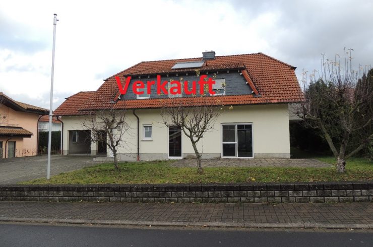 #RESERVIERT# Großes Einfamilienhaus, Unterkellert und Doppelgarage. 36148 Mittelkalbach