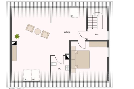Grundriss Dachgeschoss