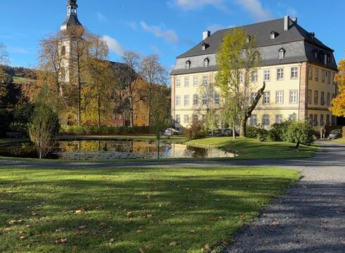 vom Wohnzimmer  - Parkblick