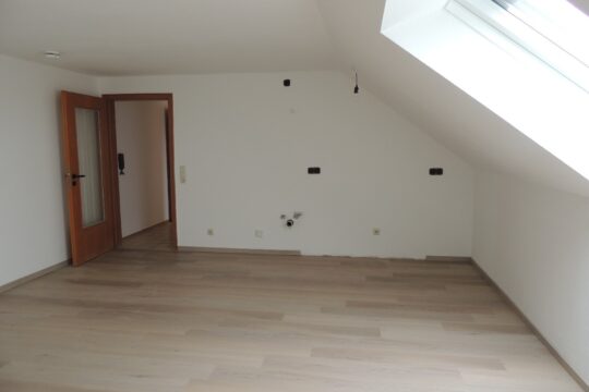 Teilansicht Wand / Küchenanschluss