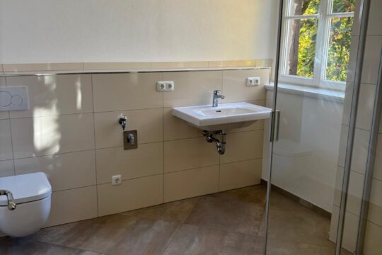 Teilansicht Badezimmer